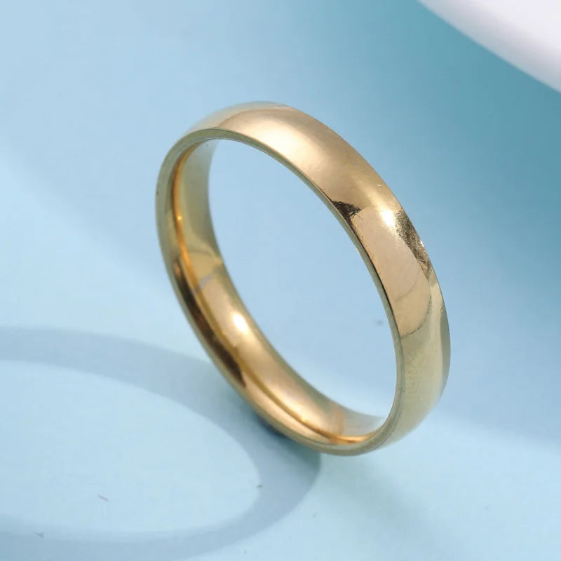 6mm Titanium Unisex Minimalist Wedding Ring