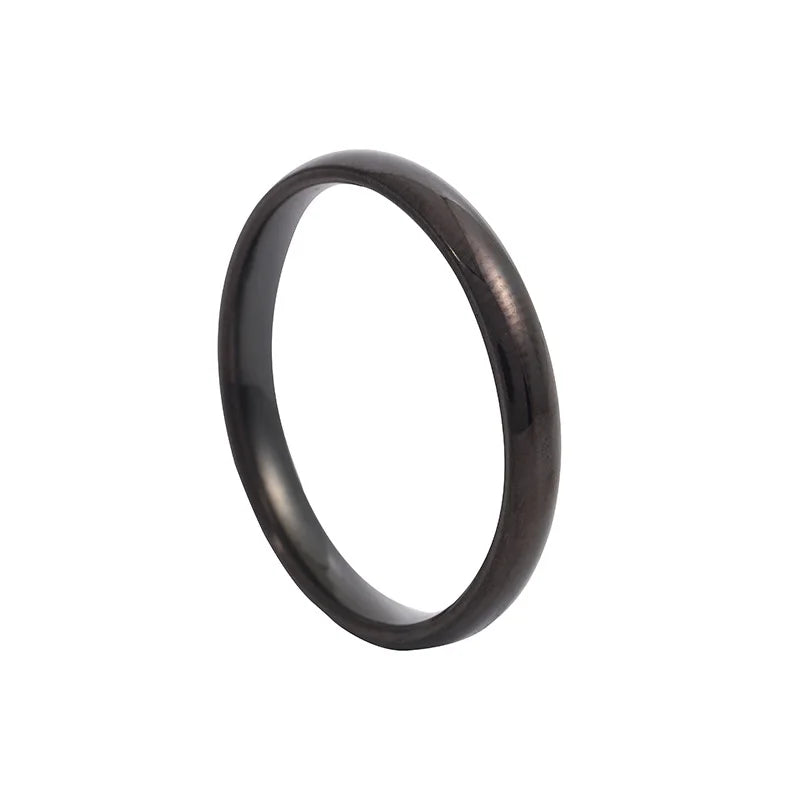 6mm Titanium Unisex Minimalist Wedding Ring