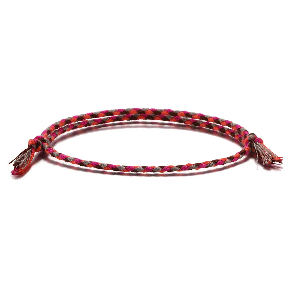 Lucky Handmade String Bracelet – Tassel & Knot Design for Men & Women