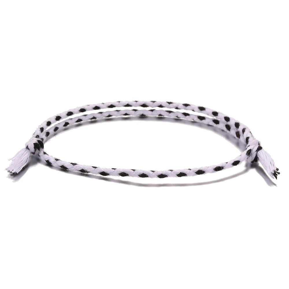 Lucky Handmade String Bracelet – Tassel & Knot Design for Men & Women