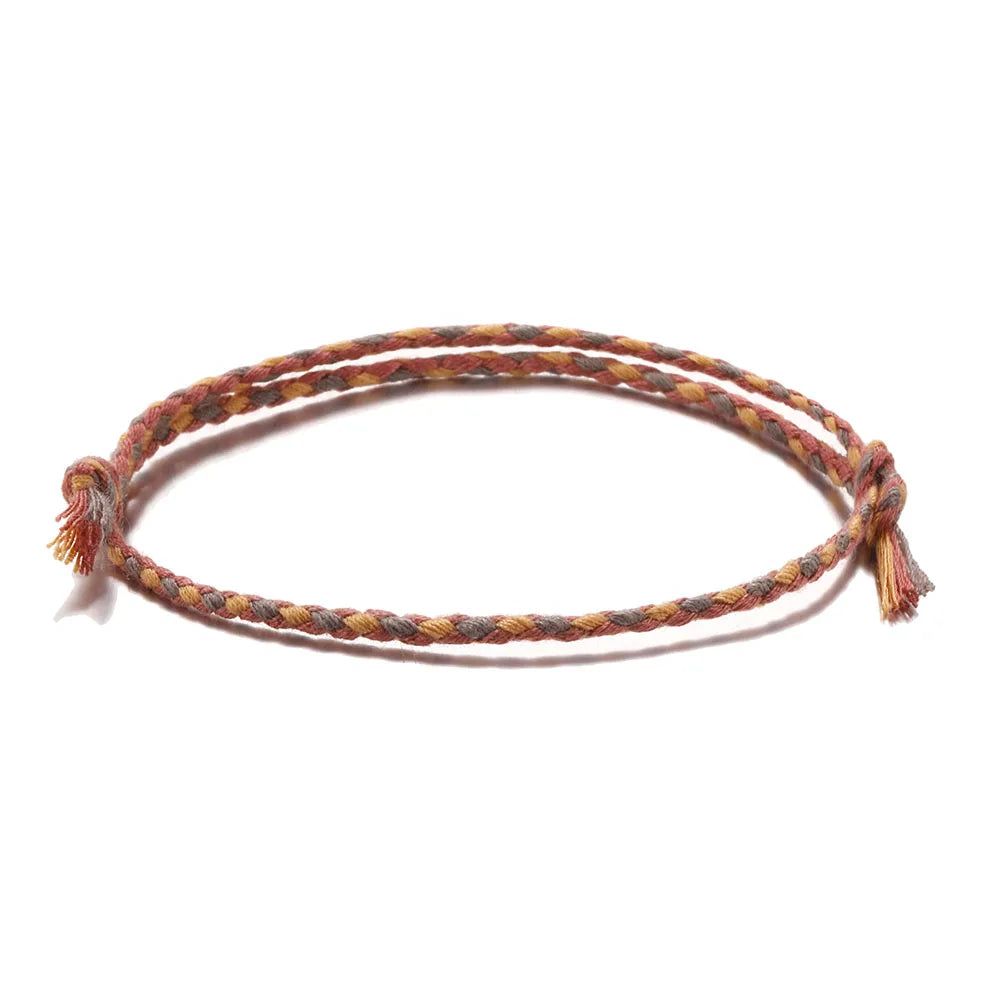 Lucky Handmade String Bracelet – Tassel & Knot Design for Men & Women