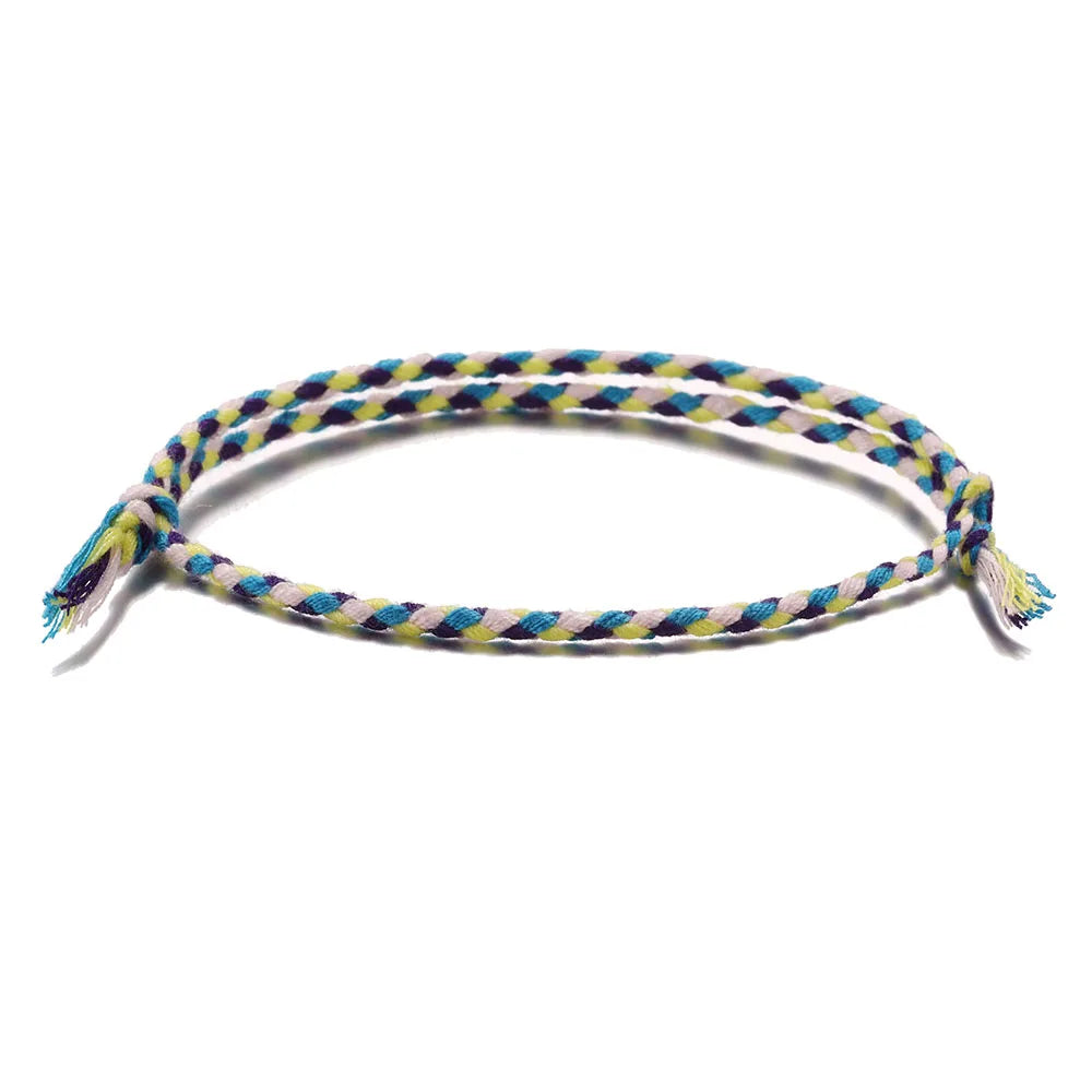 Lucky Handmade String Bracelet – Tassel & Knot Design for Men & Women