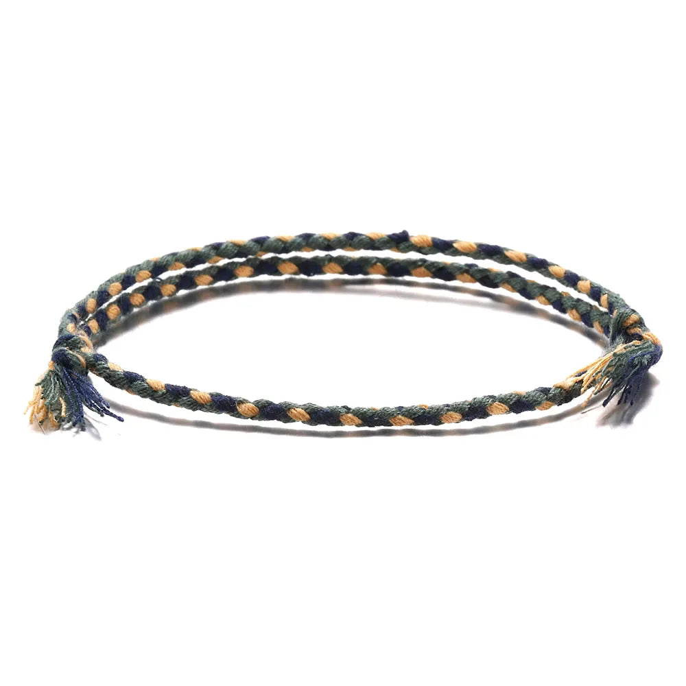 Lucky Handmade String Bracelet – Tassel & Knot Design for Men & Women