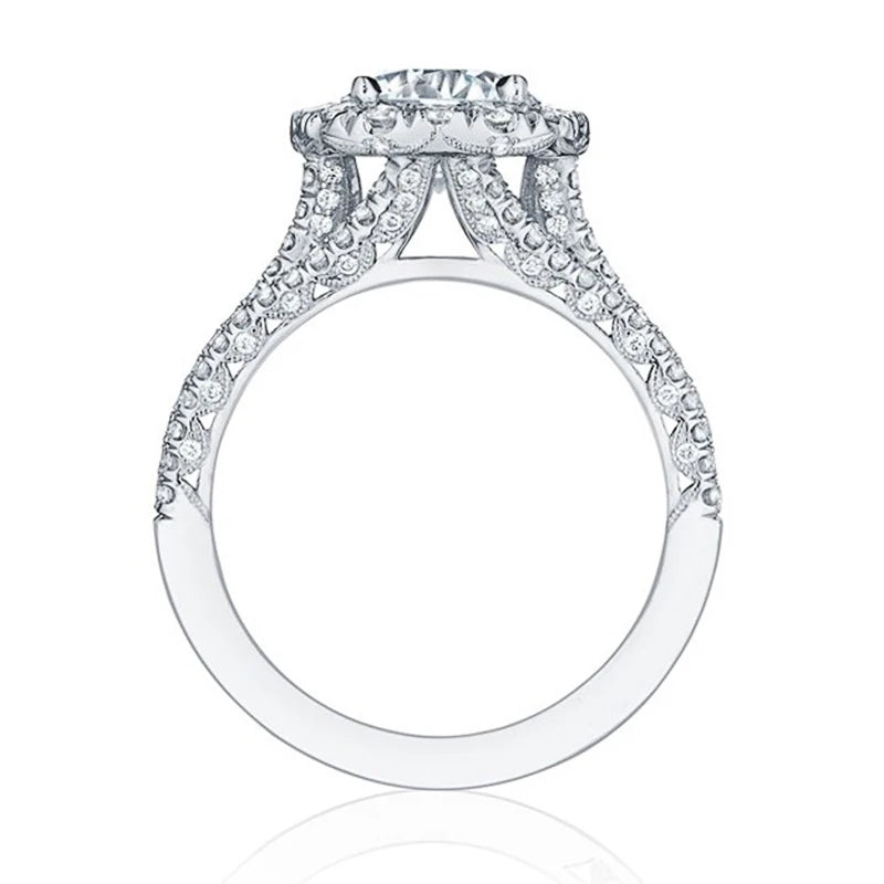 Elegant CZ Wedding Ring for Women
