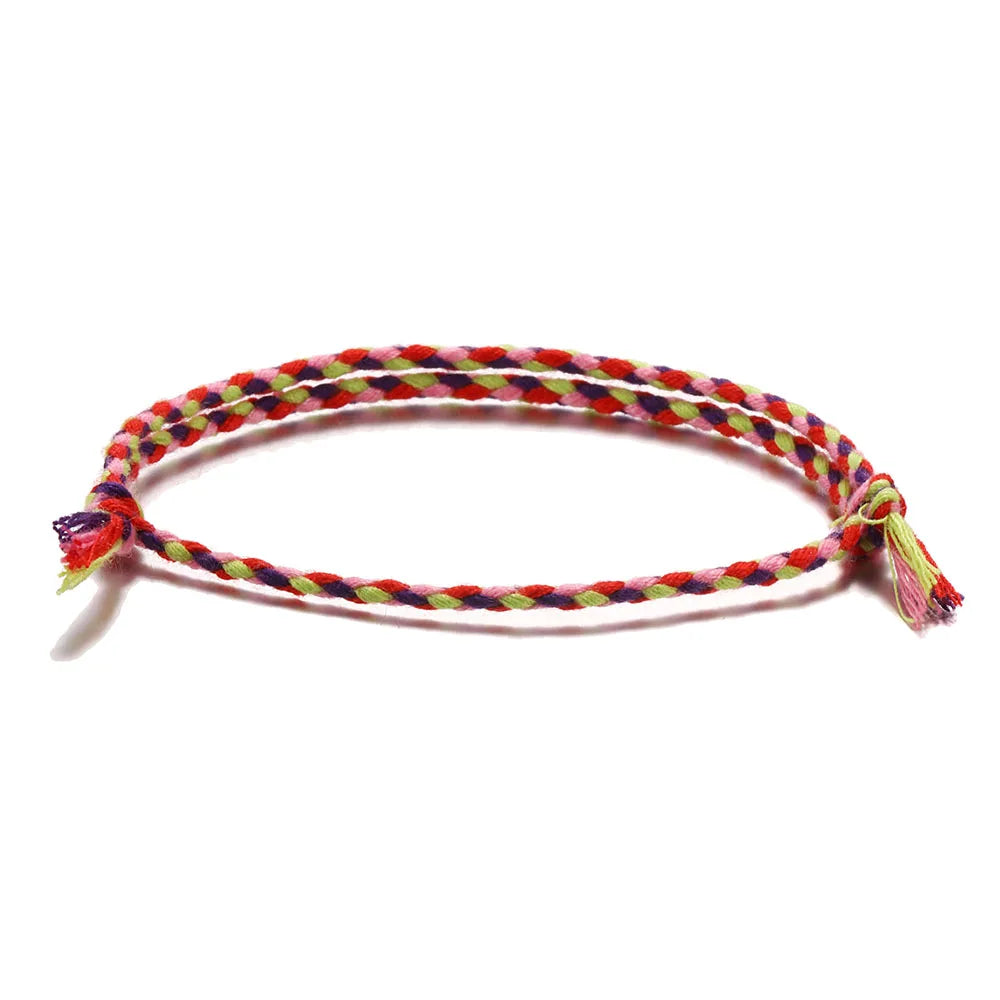 Lucky Handmade String Bracelet – Tassel & Knot Design for Men & Women