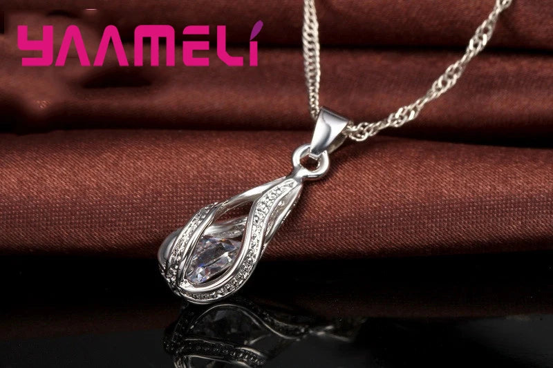 Water Drop Jewelry Set