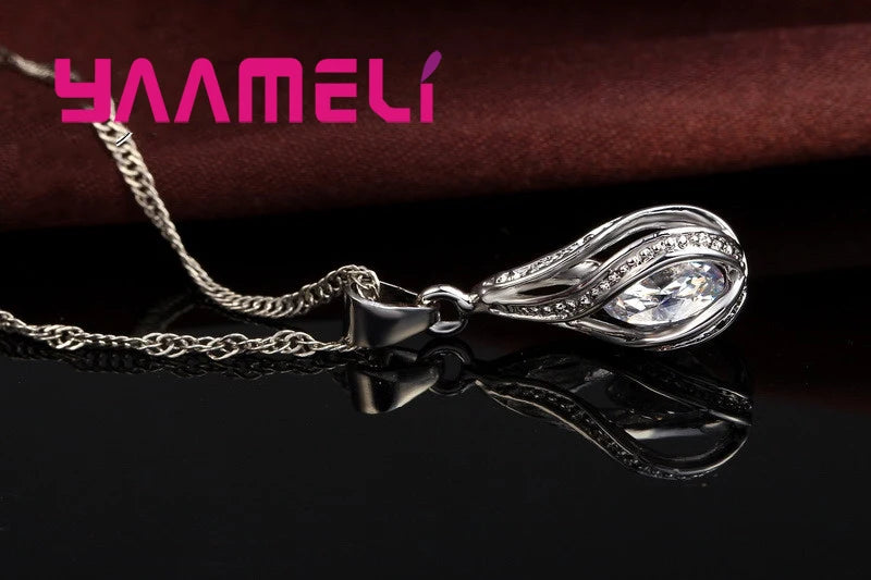 Water Drop Jewelry Set