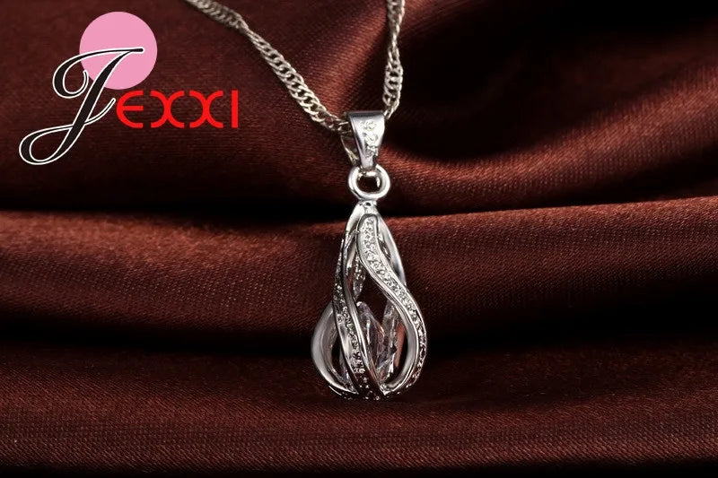 Water Drop Jewelry Set