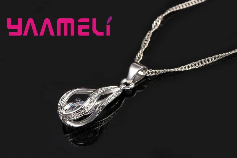 Water Drop Jewelry Set