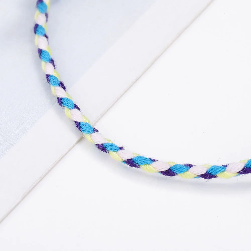 Lucky Handmade String Bracelet – Tassel & Knot Design for Men & Women