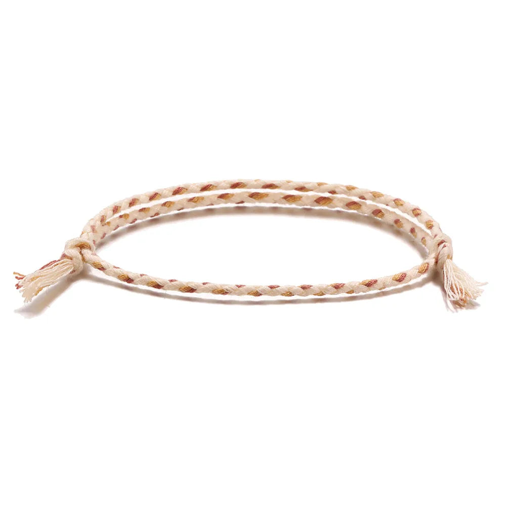 Lucky Handmade String Bracelet – Tassel & Knot Design for Men & Women