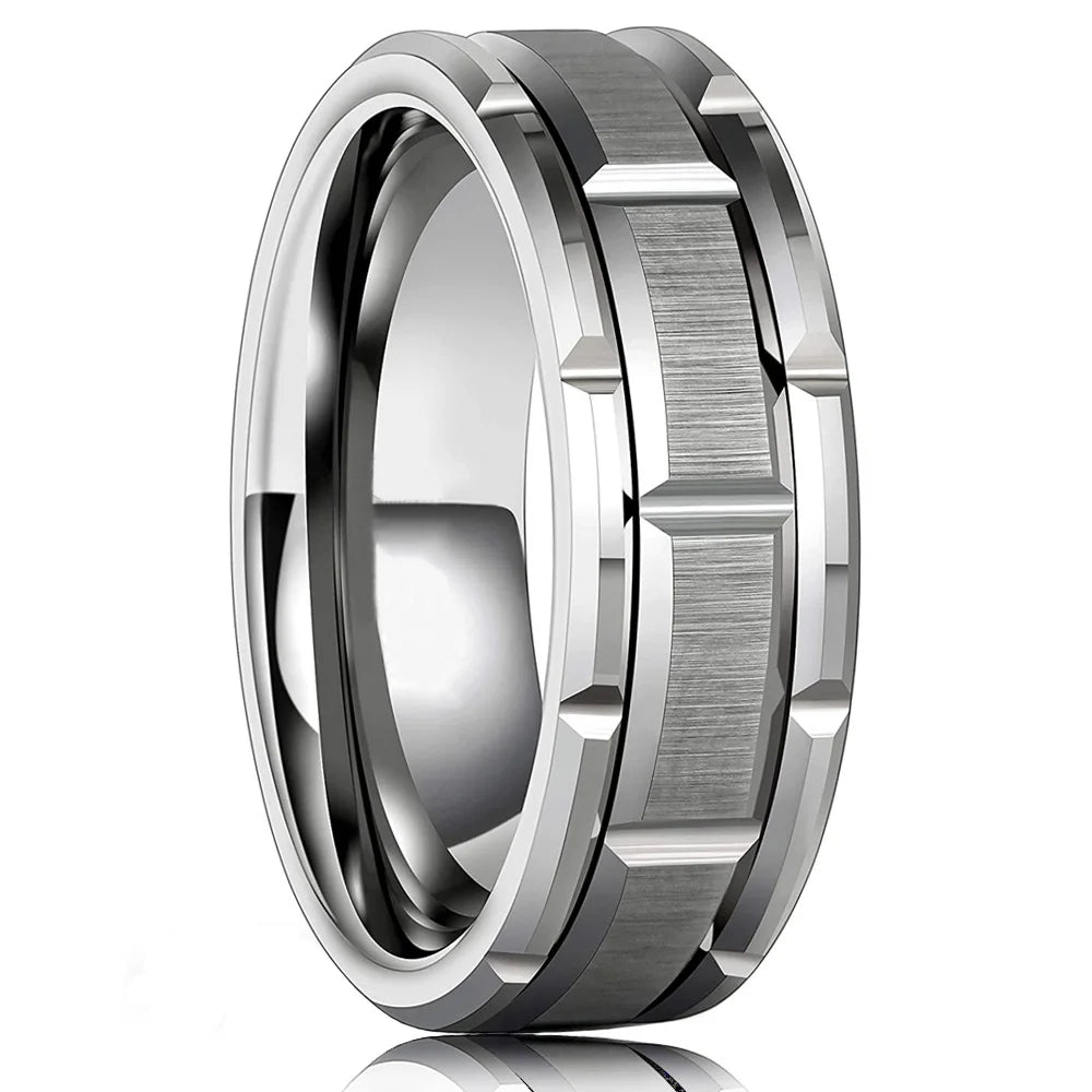 Red Celtic Dragon Stainless Steel Ring