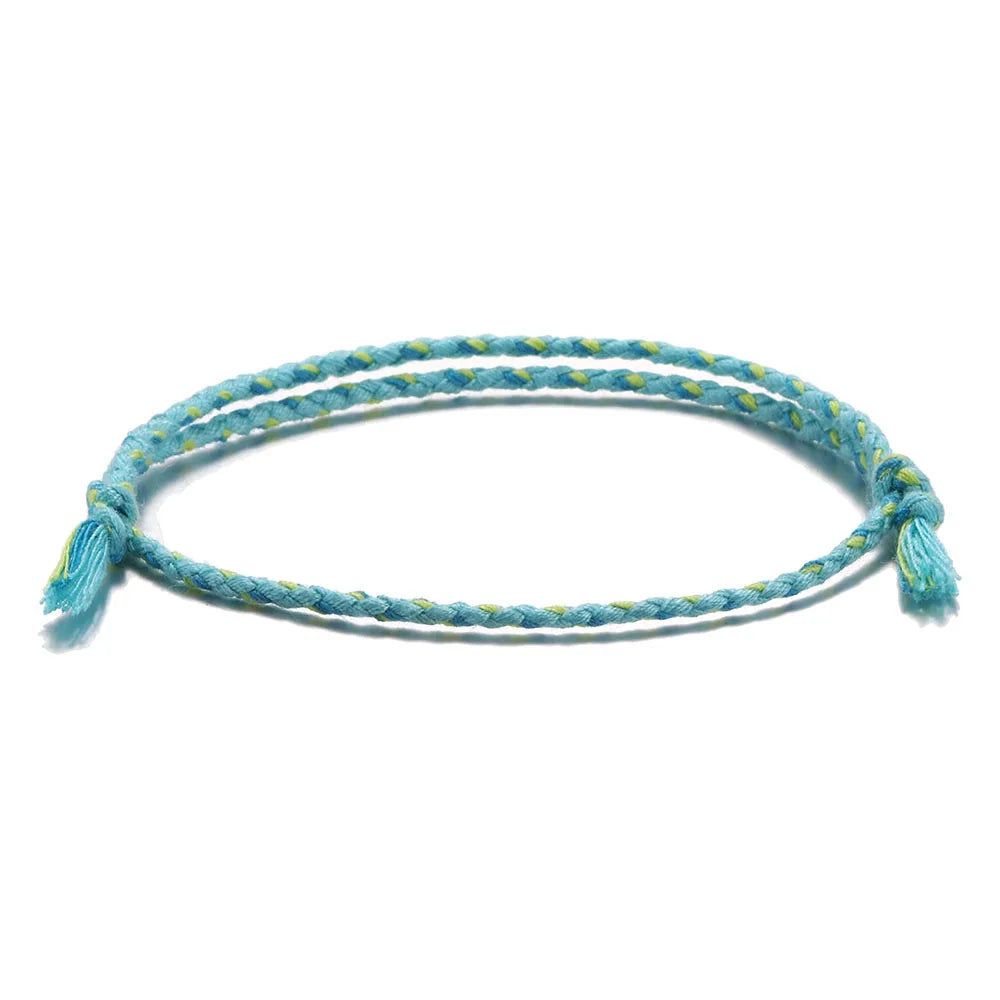 Lucky Handmade String Bracelet – Tassel & Knot Design for Men & Women