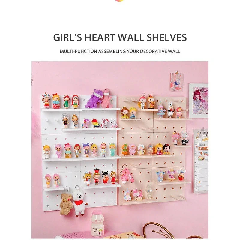 Punch-Free Pegboard Wall Organizer