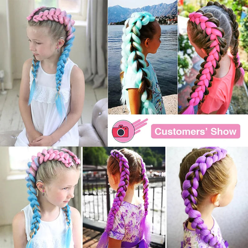 24" Jumbo Braiding Hair