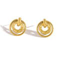 18K Gold-Plated Necklace and Earring Set