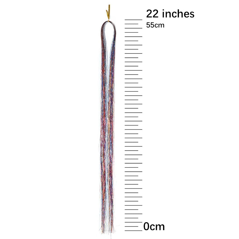Sparkle Hair Tinsel Extensions