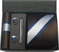 Men’s 100% Silk Tie Set with Gift Box
