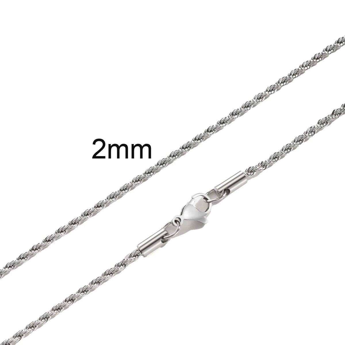 Punk Vintage Gold Rope Chain Necklace