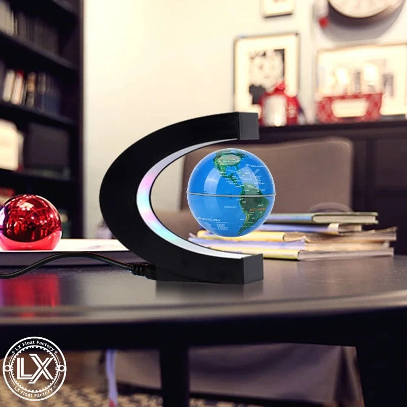 Floating Magnetic Levitation Globe LED World Map Electronic Antigravity Lamp Novelty Ball Light Home Decoration Birthday Gifts