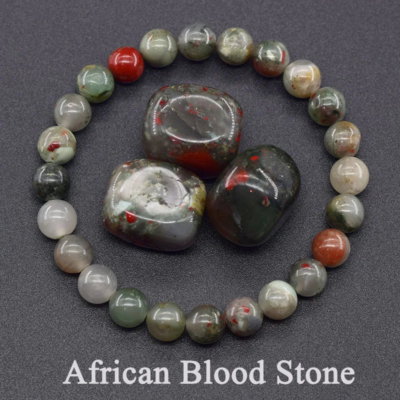 Natural Lapis Lazuli Bead Bracelet – Elegant Design for Men & Women