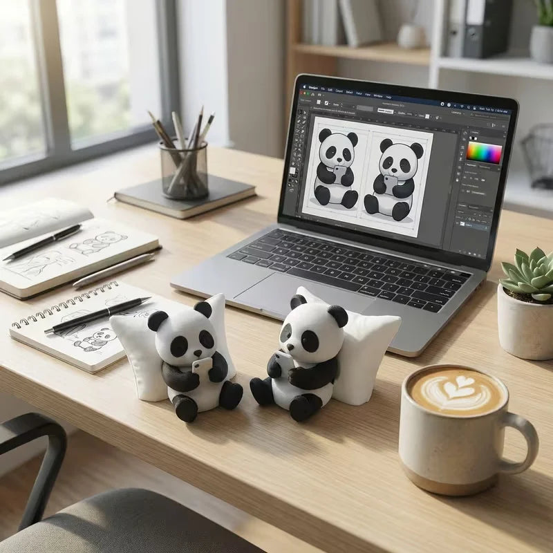 Panda Display Figure