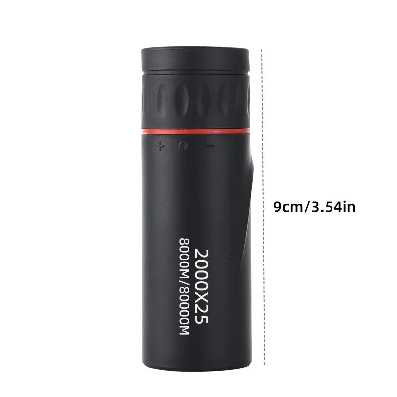 8X HD Monocular Telescope with Phone Holder