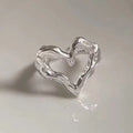 925 Sterling Silver Retro Flower Ring