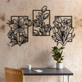 Retro Leaf Metal Wall Art
