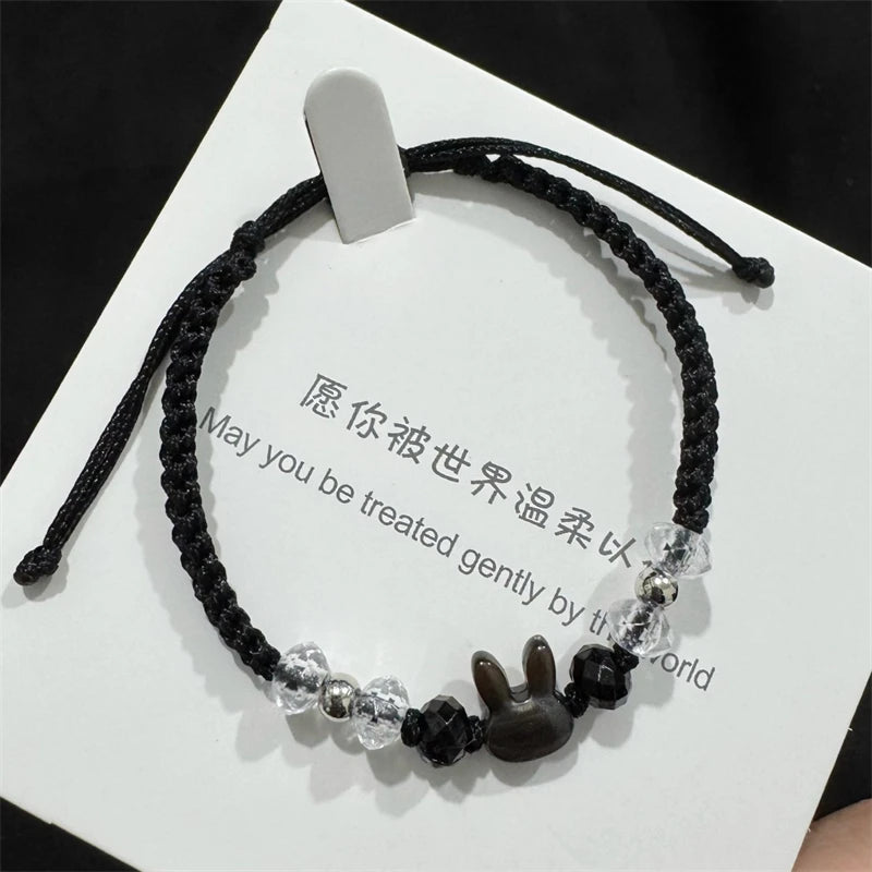 Cute Resin Star Bracelet – Braided Design for Men & Women