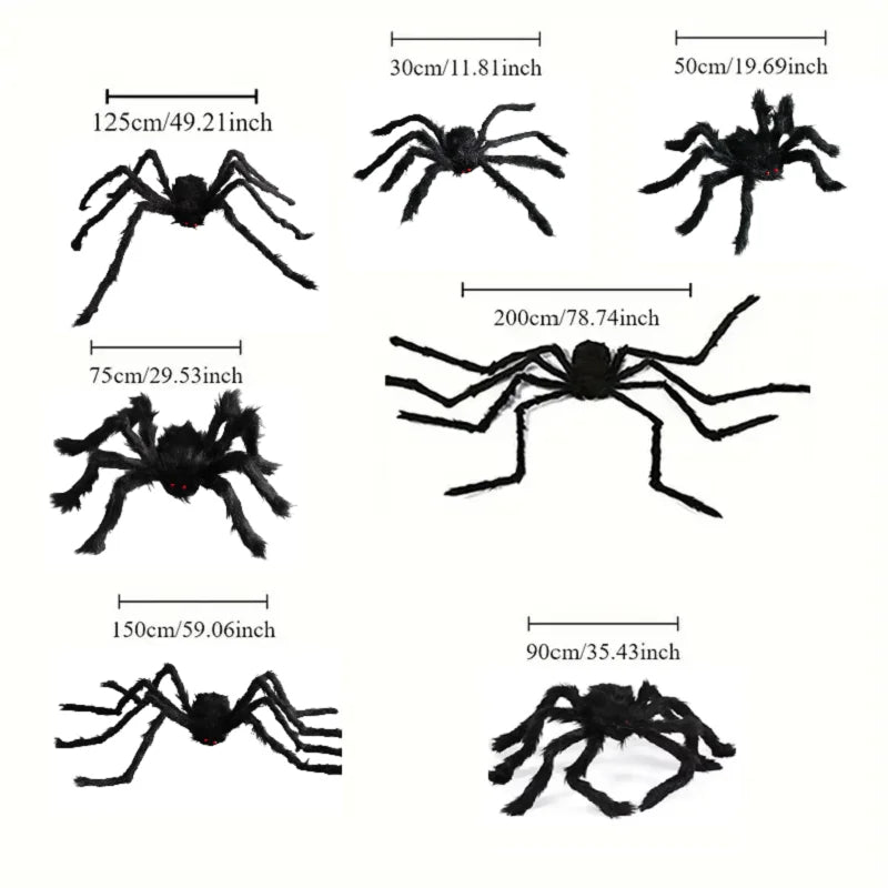 Plush Spider Decoration