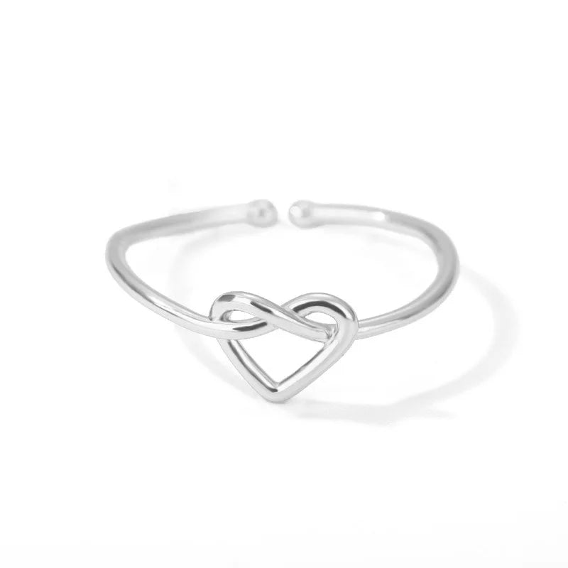Gold Stainless Steel Classic Women's Ring