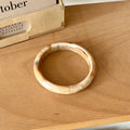 Smudged Resin Fine Bracelets for Women Vintage Acrylic Korean Fashion Jewelry Elegant Easy Match Simple Pulseras