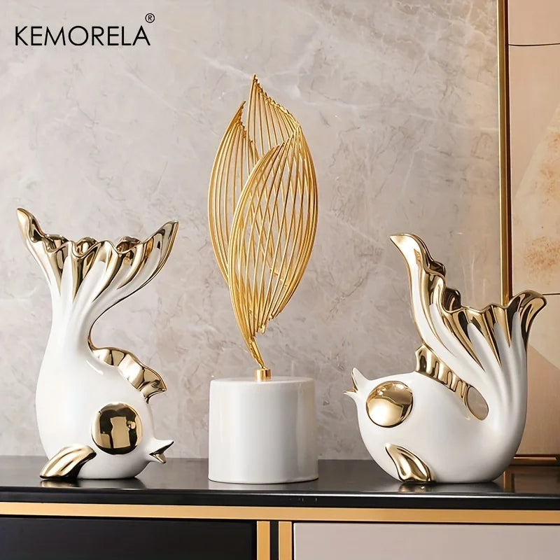Abstract Ceramic Statue