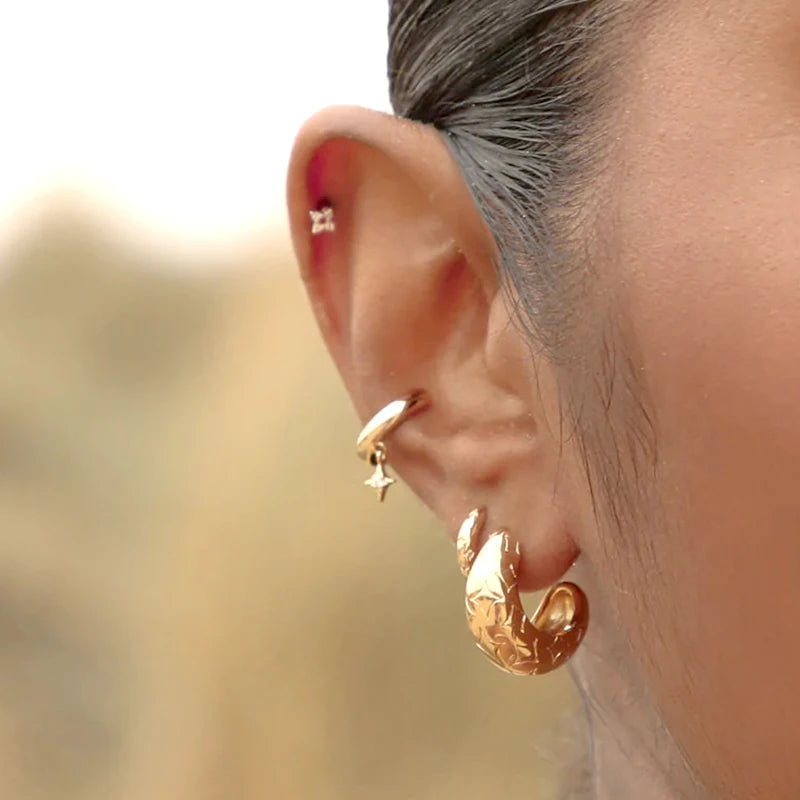 24K Gold-Plated Ear Cuff