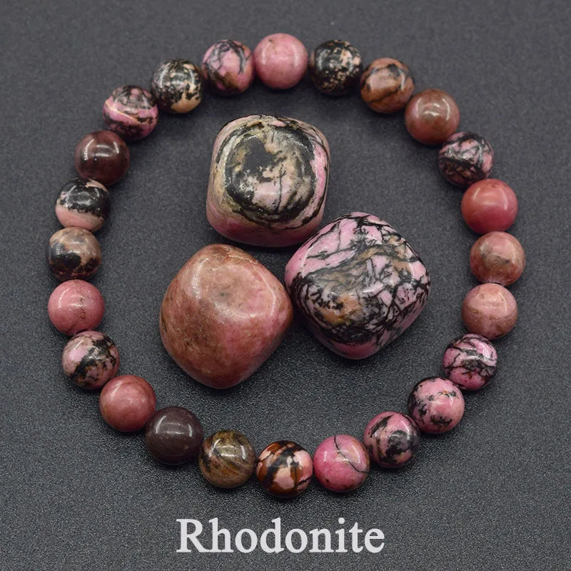 Natural Lapis Lazuli Bead Bracelet – Elegant Design for Men & Women