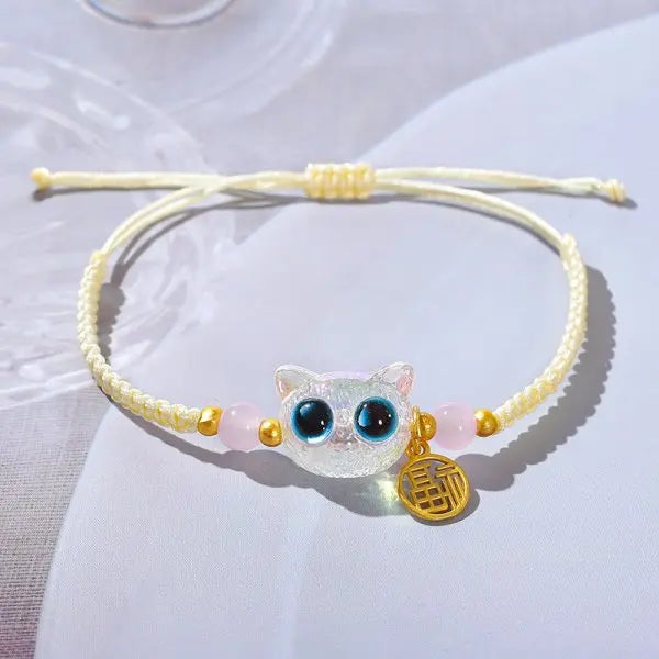 Cute Resin Star Bracelet – Braided Design for Men & Women