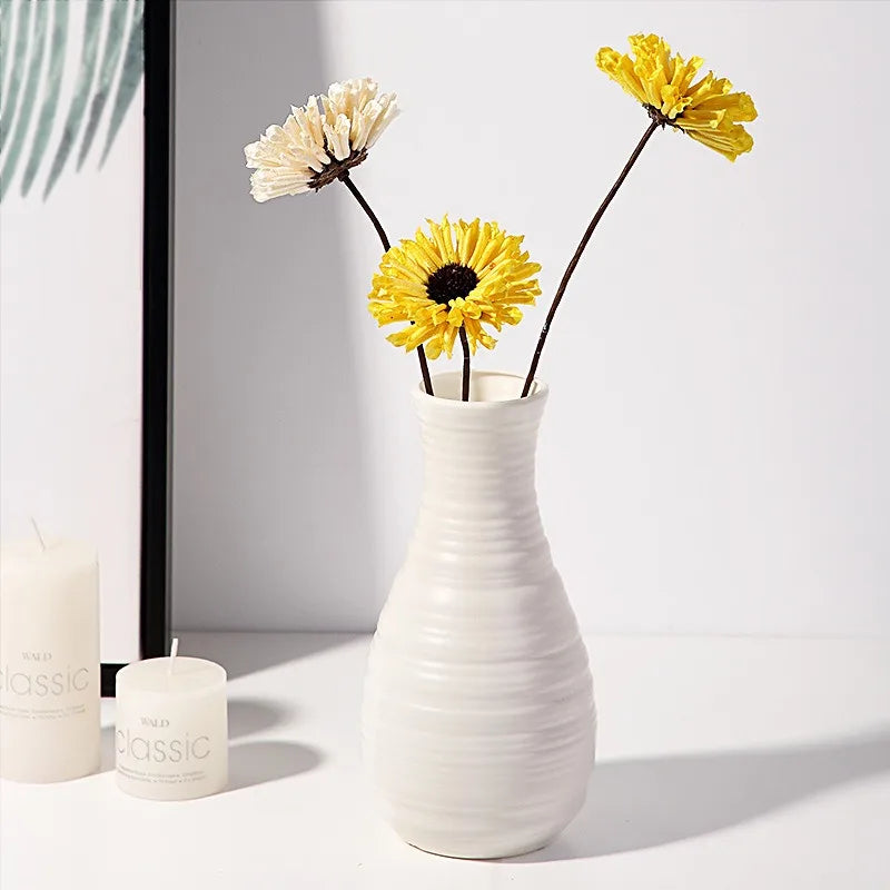 Plastic Flower Vase