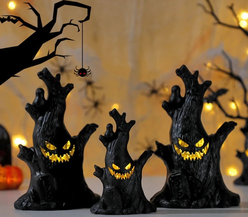 LED Pumpkin and Ghost Light