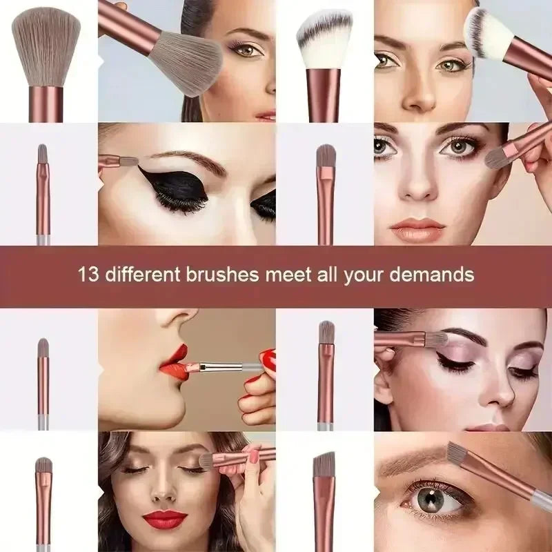 Soft Makeup Brush Set