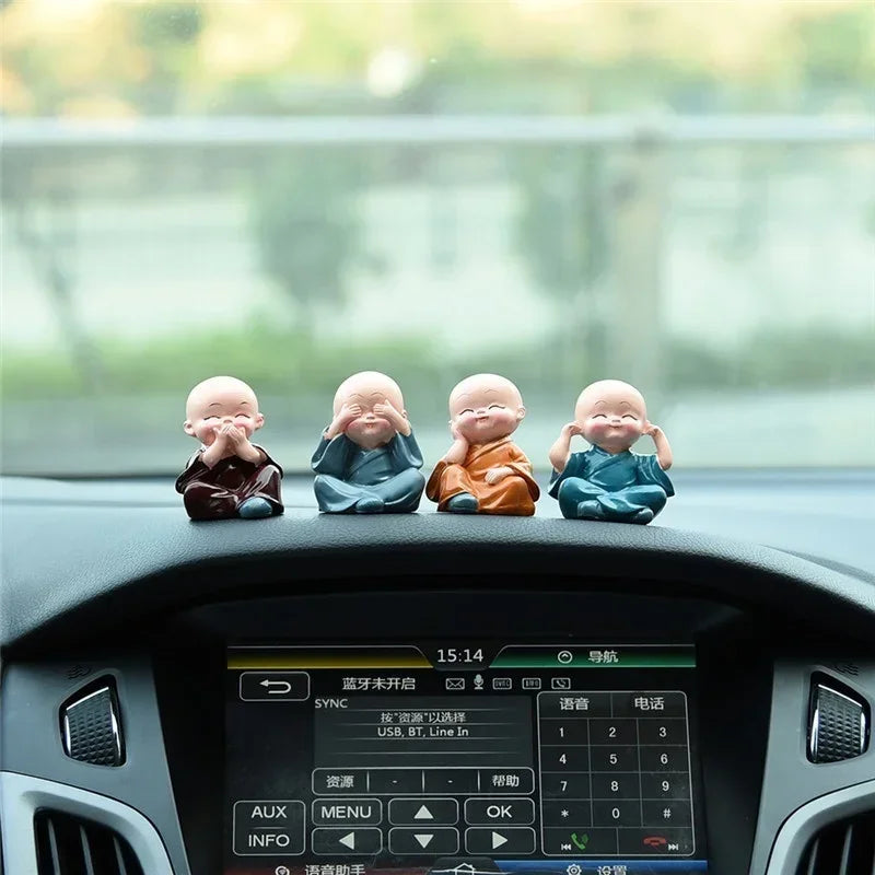 Monk Figurine Set
