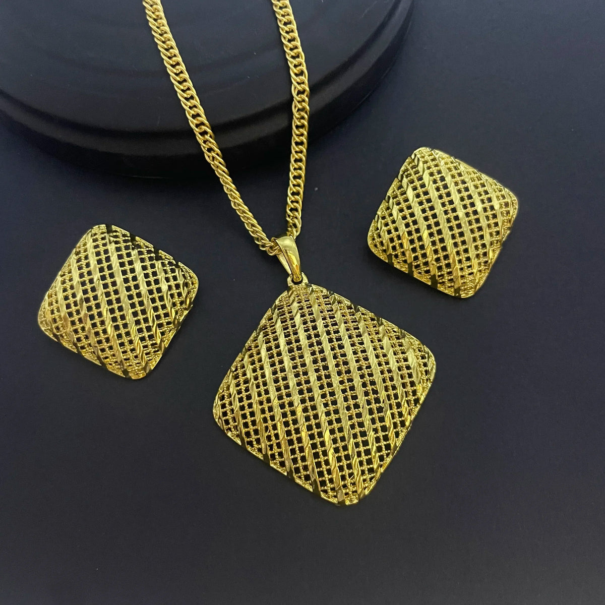 24K Gold Plated Jewelry Set