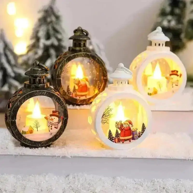 Round Glass Lantern