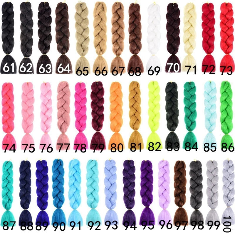 24" Jumbo Braiding Hair