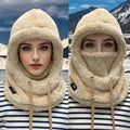 Winter Fleece Balaclava Hood