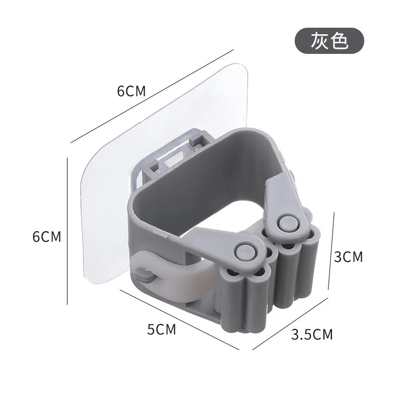 Adhesive Mop and Broom Holder