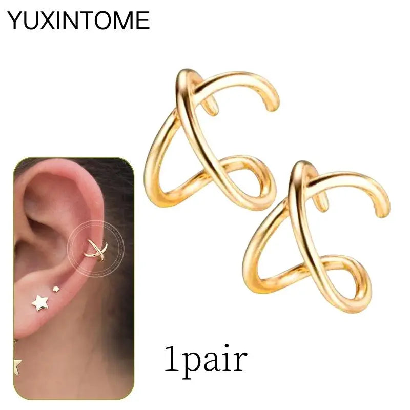 24K Gold-Plated Ear Cuff