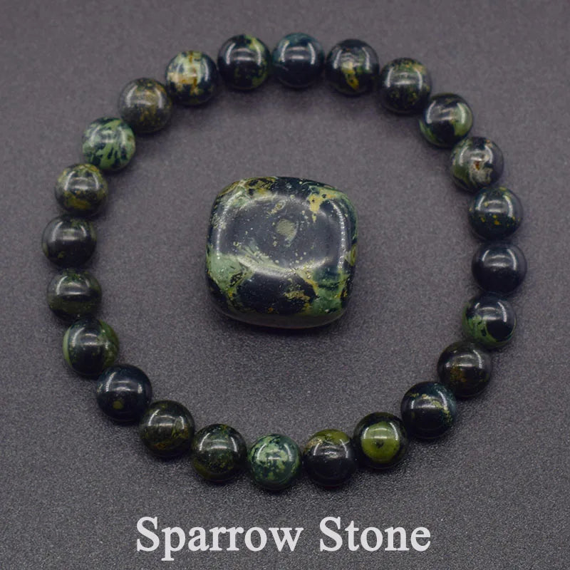 Natural Lapis Lazuli Bead Bracelet – Elegant Design for Men & Women