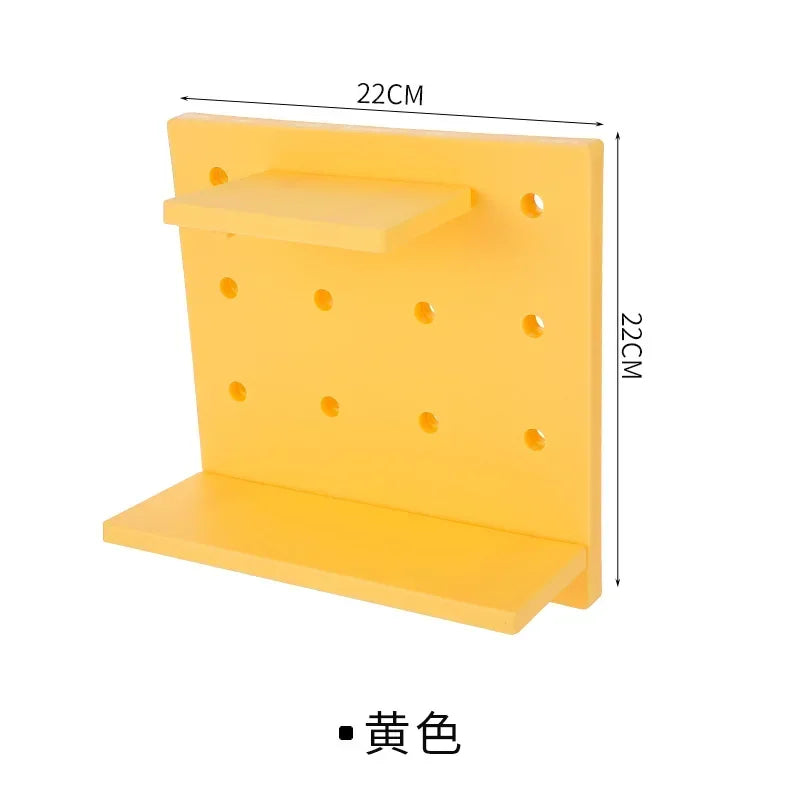 Punch-Free Pegboard Wall Organizer