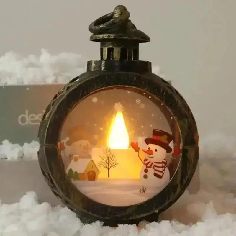 Round Glass Lantern